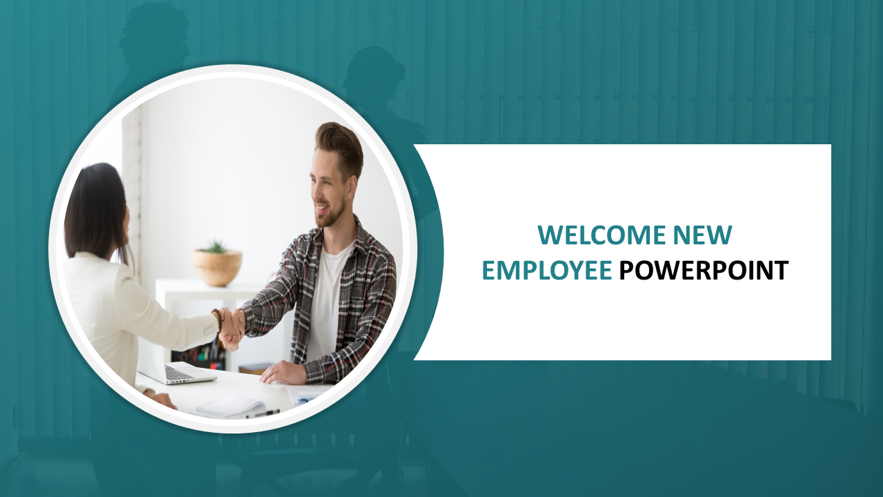 Welcome new employee PowerPoint